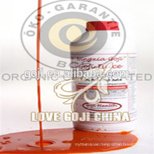 Concentrate goji berry juice with high quality